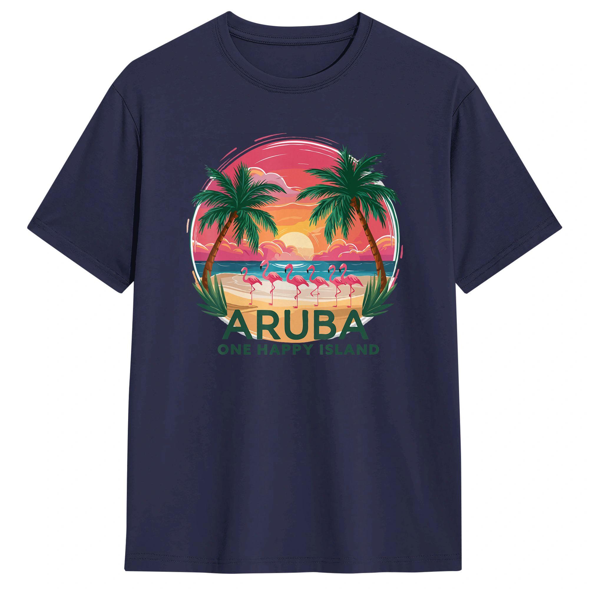 Couple T Shirt Aruba One Happy Island Souvenir T Shirts Popular Summer Tee Shirt Vintage Pure Cotton Tops Gift Idea 4XL
Couple T Shirt Aruba One Happy Island Souvenir T Shirts Popular Summer Tee Shirt Vintage Pure Cotton Tops Gift Idea 4XL