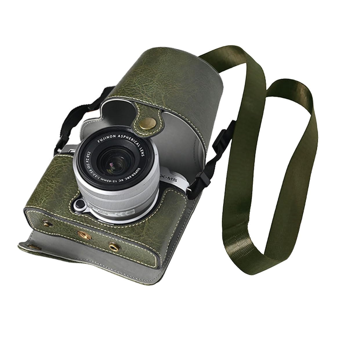 Для Fujifilm BEADY FUJIFILM XM5 эксклюзивный чехол сумка для камеры xm5 сумка для камеры из искусственной кожи с плечевым ремнем Зеленый X-M5 x-m5
Для Fujifilm BEADY FUJIFILM XM5 эксклюзивный чехол сумка для камеры xm5 сумка для камеры из искусственной кожи с плечевым ремнем Зеленый X-M5 x-m5