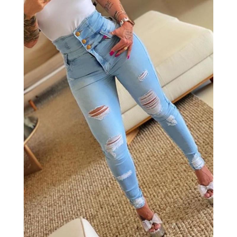 Women s High-Waisted Slimming Ripped Skinny Jeans - 2025 Spring/Autumn Collection XL
Women s High-Waisted Slimming Ripped Skinny Jeans - 2025 Spring/Autumn Collection XL