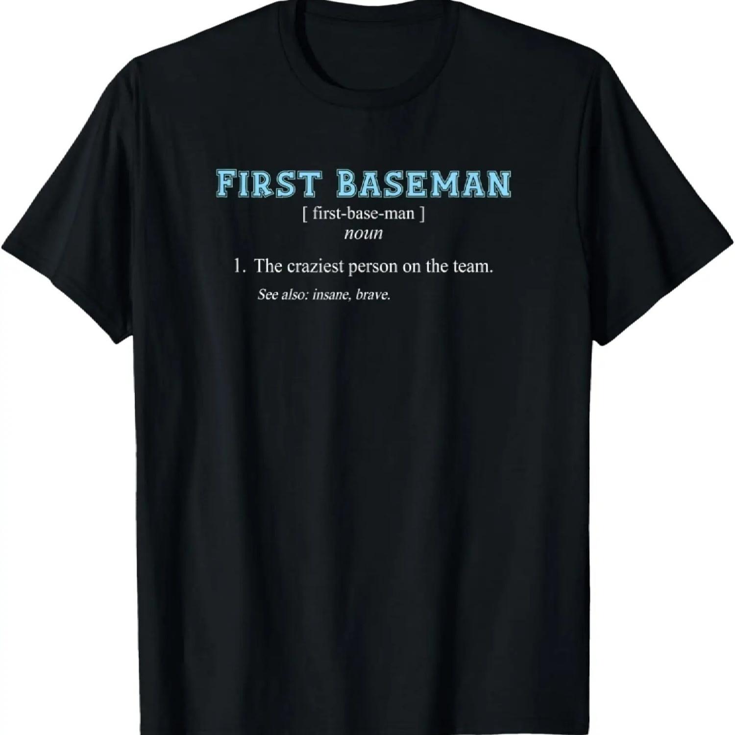 Baseball _ Funny FIRST BASEMAN POSITION DEFINITION T-Shirt XXXXXL чорний
Baseball _ Funny FIRST BASEMAN POSITION DEFINITION T-Shirt XXXXXL чорний