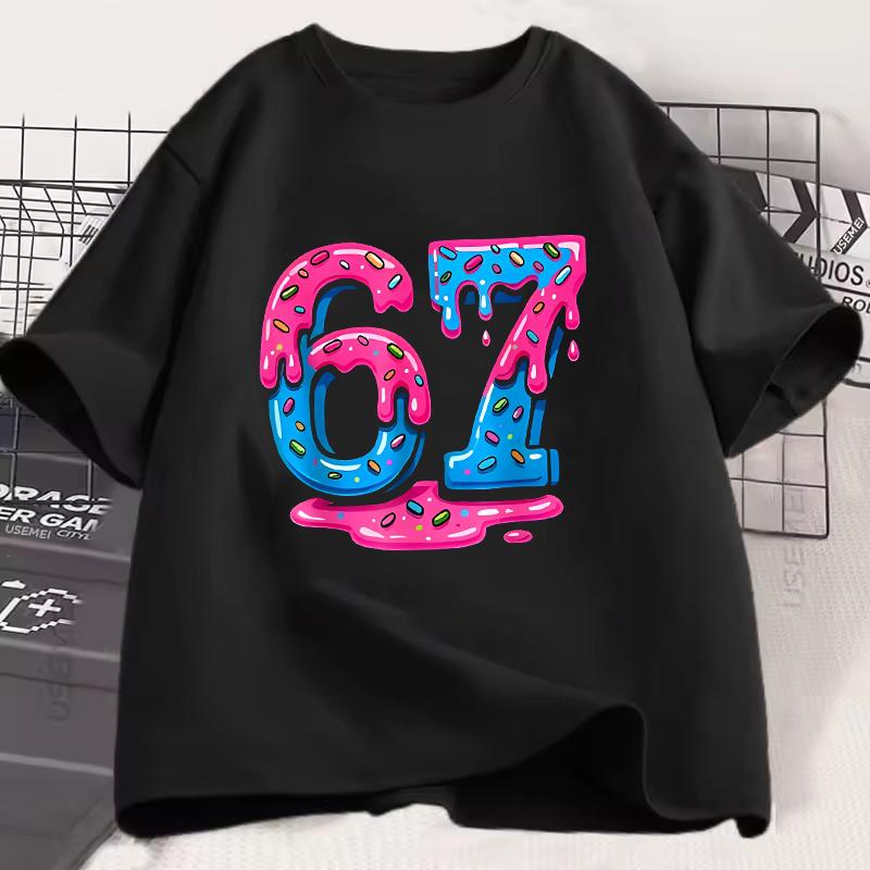 Funny Six Seven 67 Brainrot Print Short Sleeve T Shirt Men Women Fashion Gaming Meme T-Shirt Y2k Casual Tees Tops for Boys Girls 5XL
Funny Six Seven 67 Brainrot Print Short Sleeve T Shirt Men Women Fashion Gaming Meme T-Shirt Y2k Casual Tees Tops for Boys Girls 5XL
