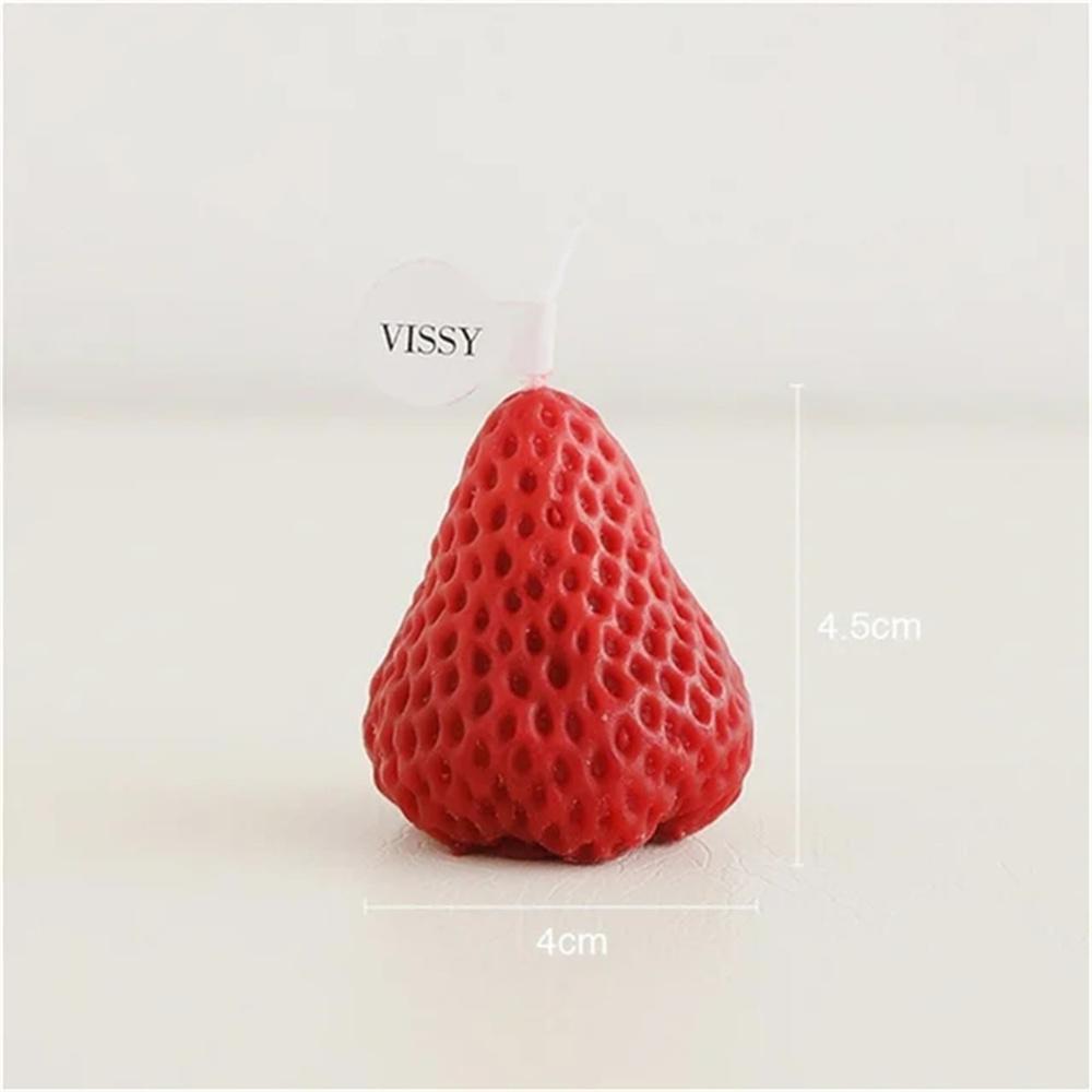 Imitation Strawberry Shaped Aromatherapy Soy Candle Creative Fragrance Handmade Candle Decoration Strawberry Candle Ornament
Imitation Strawberry Shaped Aromatherapy Soy Candle Creative Fragrance Handmade Candle Decoration Strawberry Candle Ornament