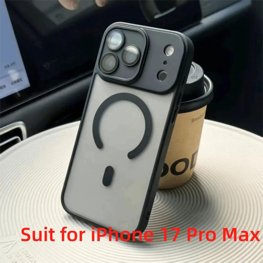 Magnetic Wireless Charge Phone Case Shockproof Matte Transparent Phone Shell for iPhone 17 / 17 Air / 17 Pro / 17 Pro Max
Magnetic Wireless Charge Phone Case Shockproof Matte Transparent Phone Shell for iPhone 17 / 17 Air / 17 Pro / 17 Pro Max