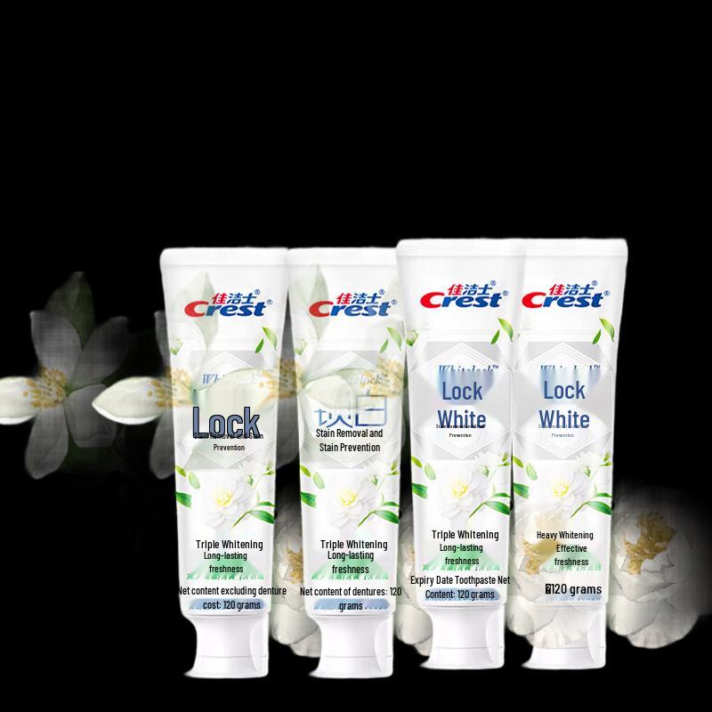 Crest Dual-Color Whitening Toothpaste
Crest Dual-Color Whitening Toothpaste