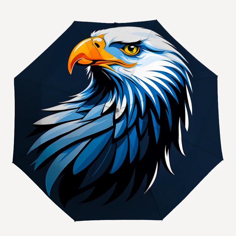 1pc Eagle Head Automatic Open/Close Cool Umbrella - Compact Travel Umbrella, 8-Rib Heavy-Duty Construction, Ideal Gift, Outdoor Accessory, 28092
1pc Eagle Head Automatic Open/Close Cool Umbrella - Compact Travel Umbrella, 8-Rib Heavy-Duty Construction, Ideal Gift, Outdoor Accessory, 28092