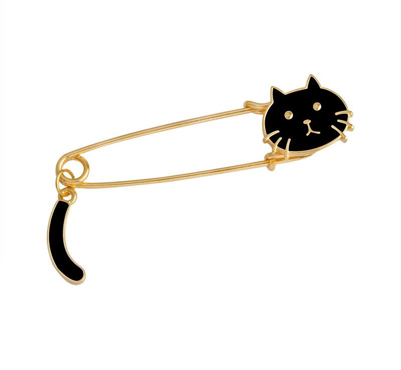 Fashion Cute White Black Cartoon Animal Sprouting Drip Oil Kitten Tail Tail Brooch Women And Children T-shirt Pins чорний
Fashion Cute White Black Cartoon Animal Sprouting Drip Oil Kitten Tail Tail Brooch Women And Children T-shirt Pins чорний