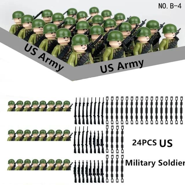 Військові фігурки Другої світової війни Будівельні блоки Армійські солдати Збірні цеглинки Зроби сам Розвиваючі іграшки для хлопчиків Різдвяні подарунки
Військові фігурки Другої світової війни Будівельні блоки Армійські солдати Збірні цеглинки Зроби сам Розвиваючі іграшки для хлопчиків Різдвяні подарунки