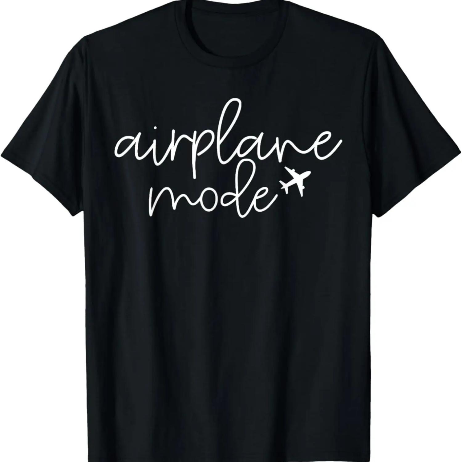Travel Lover Airplane Mode for Women Airplane Mode Adventure T-Shirt S чёрный
Travel Lover Airplane Mode for Women Airplane Mode Adventure T-Shirt S чёрный