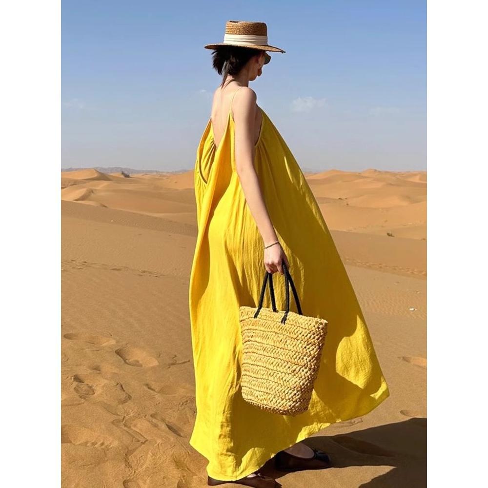 отпуск пляжная юбка темперамент свободное платье без спинки Сишуанбаньна дизайн на бретелях длинное платье лето XL- (recommended 110-60kg)
отпуск пляжная юбка темперамент свободное платье без спинки Сишуанбаньна дизайн на бретелях длинное платье лето XL- (recommended 110-60kg)