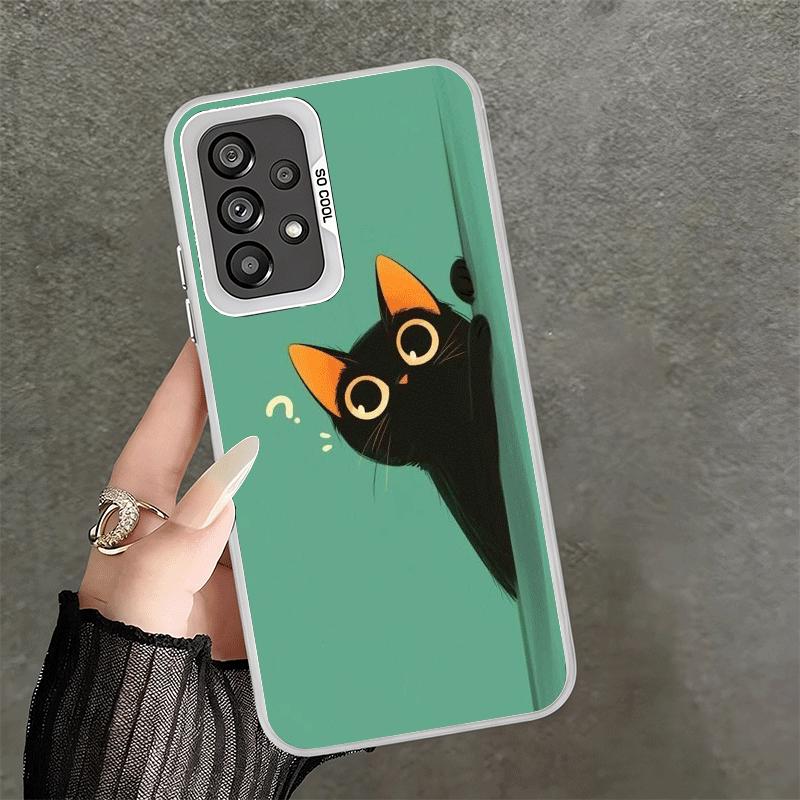 Cat Cute Kitten Cartoon Soft Phone Case for Samsung A17 A16 A15 A14 A13 A57 A56 A55 A54 A53 A37 A36 A35 A34 A33 A26 A25 A24 A23 Samsung A25
Cat Cute Kitten Cartoon Soft Phone Case for Samsung A17 A16 A15 A14 A13 A57 A56 A55 A54 A53 A37 A36 A35 A34 A33 A26 A25 A24 A23 Samsung A25