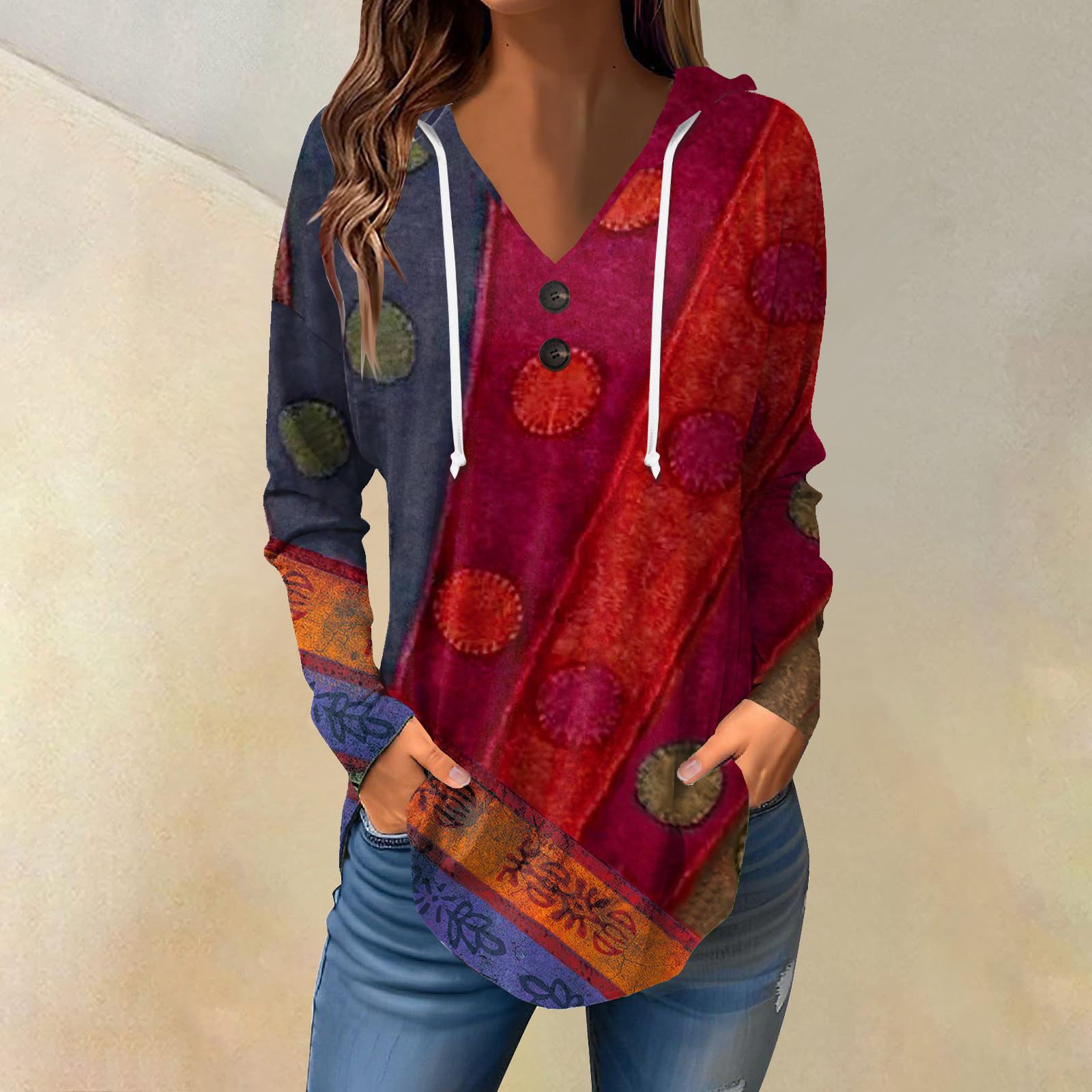 Женские повседневные модные однотонные толстовки с капюшоном на пуговицах и длинными рукавами с V-образным вырезом S
Женские повседневные модные однотонные толстовки с капюшоном на пуговицах и длинными рукавами с V-образным вырезом S