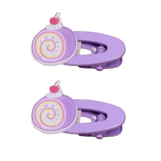 2Pcs Girl Hairpins Candy Color Dessert Shape No Slipping Traceless Hair Pins Side Bangs Hair Clips Versatile Hair Accessories фиолетовый
2Pcs Girl Hairpins Candy Color Dessert Shape No Slipping Traceless Hair Pins Side Bangs Hair Clips Versatile Hair Accessories фиолетовый