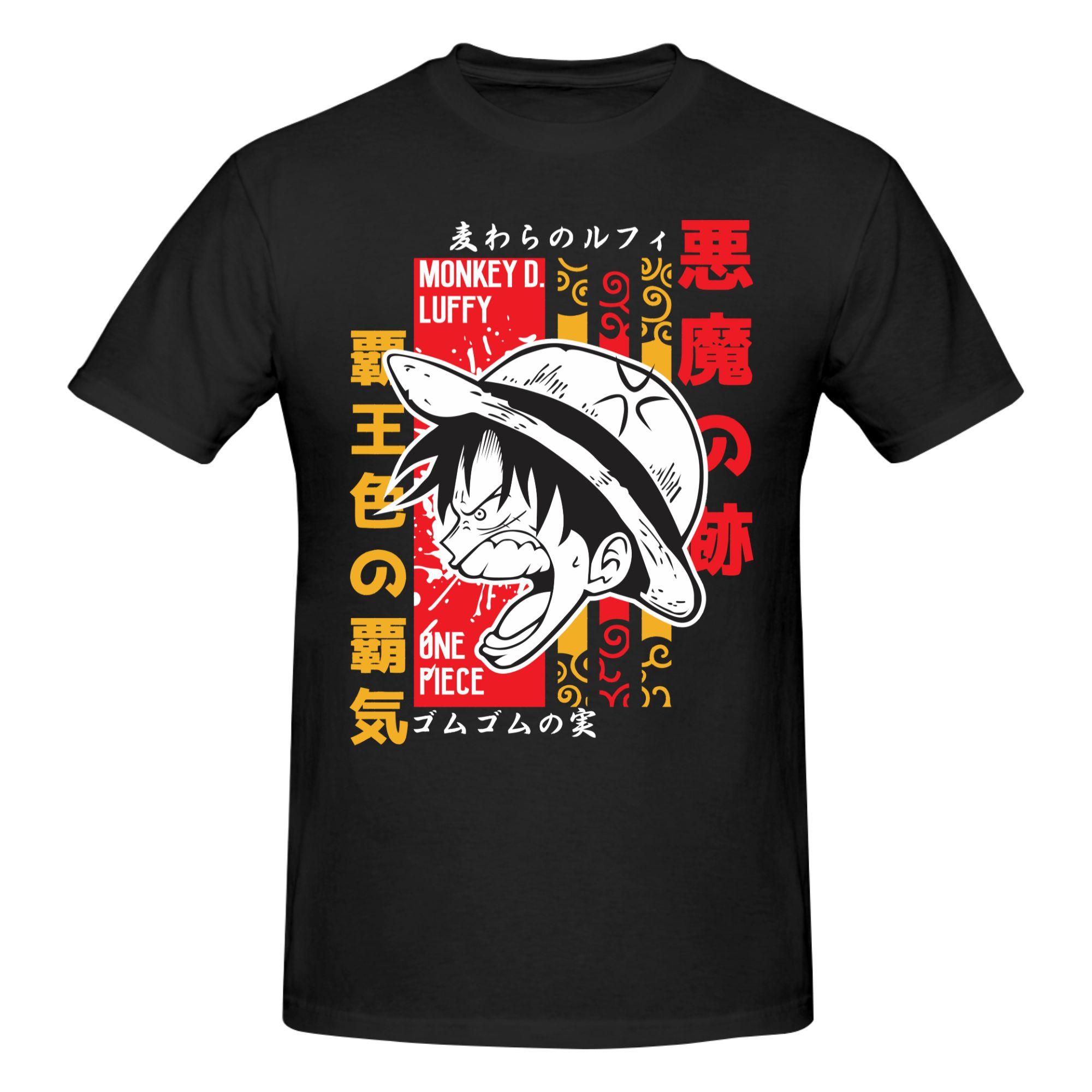 One Piece T Shirts Unisex Short Sleeve Luffy Tshirt Streetwear Casual Graphic Tee Tops 100 Cotton Loose Oversized Clothes S
One Piece T Shirts Unisex Short Sleeve Luffy Tshirt Streetwear Casual Graphic Tee Tops 100 Cotton Loose Oversized Clothes S