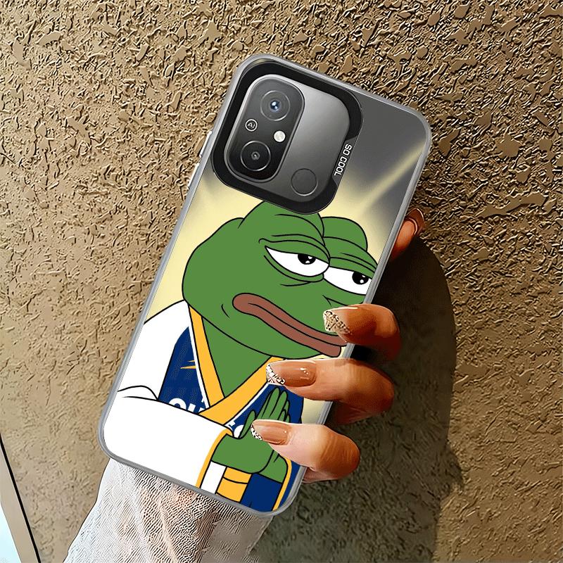 Funny Sad Forg P-Pepe Meme Shockproof Phone Case for Xiaomi Poco X7 X6 X5 X3 Pro F7 Ultra M8 Redmi 15C 15 14C 13C 12C 10C 13 12 Xiaomi Redmi 12C
Funny Sad Forg P-Pepe Meme Shockproof Phone Case for Xiaomi Poco X7 X6 X5 X3 Pro F7 Ultra M8 Redmi 15C 15 14C 13C 12C 10C 13 12 Xiaomi Redmi 12C