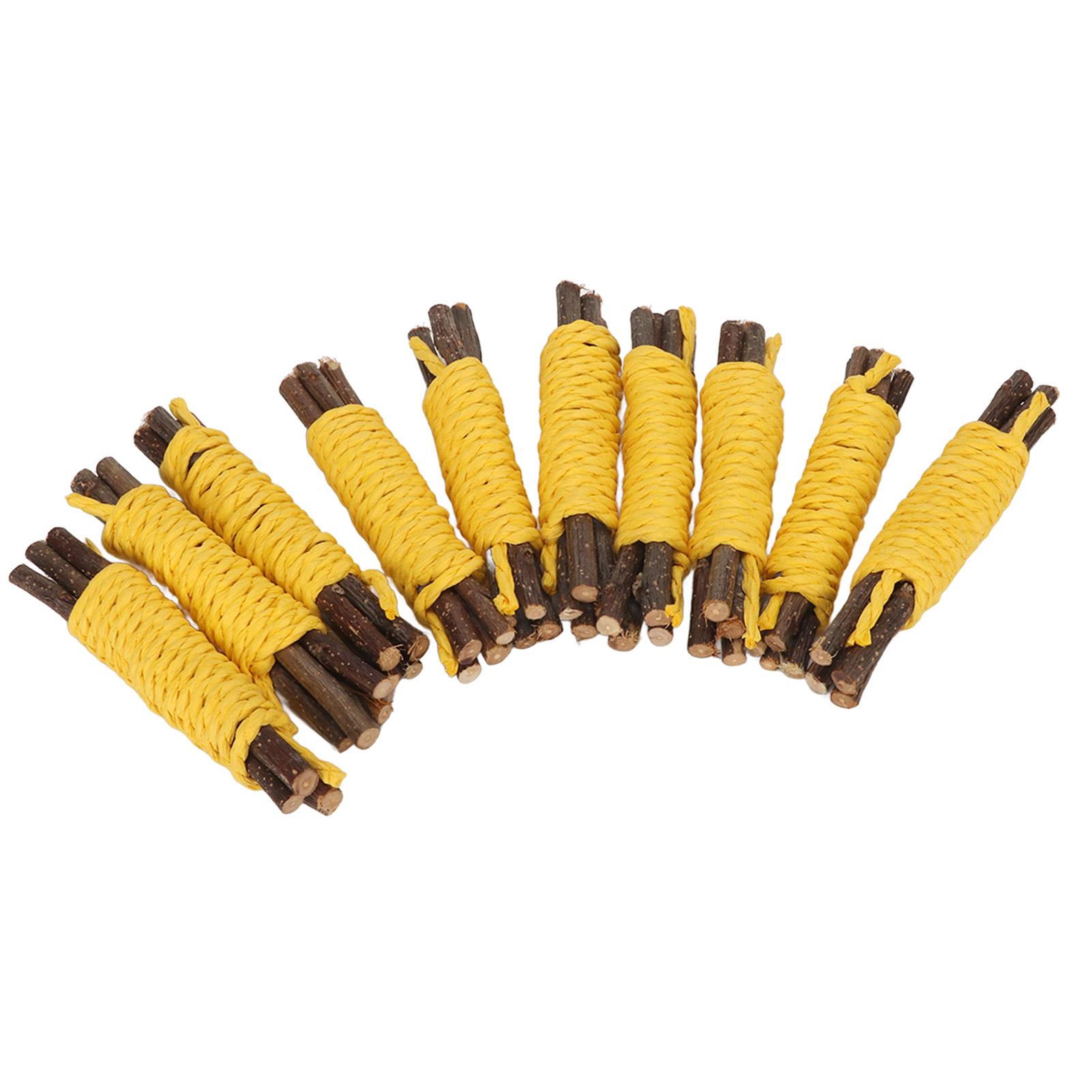10Pcs Hamster Chew Sticks Apple Branches and Paper Rope Woven Wooden Hamster Bite Toys for Rabbit Hamster Chinchilla жёлтый
10Pcs Hamster Chew Sticks Apple Branches and Paper Rope Woven Wooden Hamster Bite Toys for Rabbit Hamster Chinchilla жёлтый