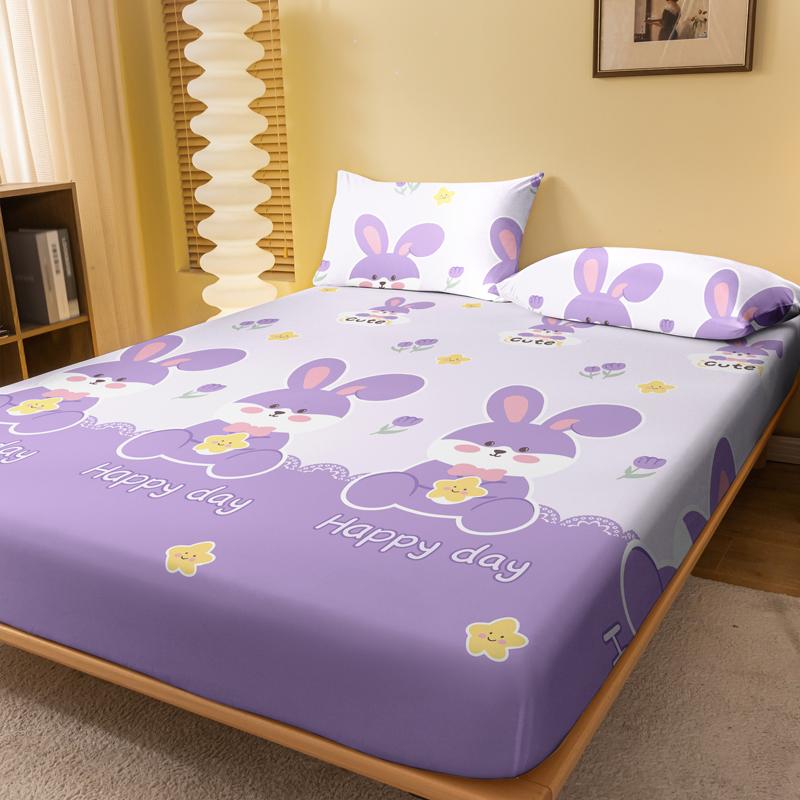 1 Cartoon Cute Animal Rabbit Printed Matte Fitted Sheet, Bedroom Printed Bed Cover, Bedding (Excluding Pillowcases) 71x132cm
1 Cartoon Cute Animal Rabbit Printed Matte Fitted Sheet, Bedroom Printed Bed Cover, Bedding (Excluding Pillowcases) 71x132cm