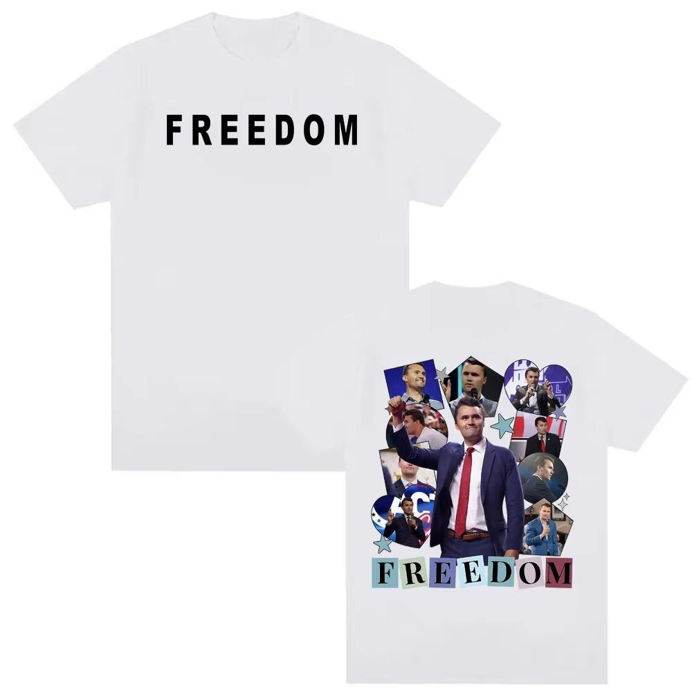 Charlie Kirk Signature Tshirt for Men and WomenFashionable and Retro Harajuku 2026 Spring summer Pure Cotton Shortsleeved top S
Charlie Kirk Signature Tshirt for Men and WomenFashionable and Retro Harajuku 2026 Spring summer Pure Cotton Shortsleeved top S