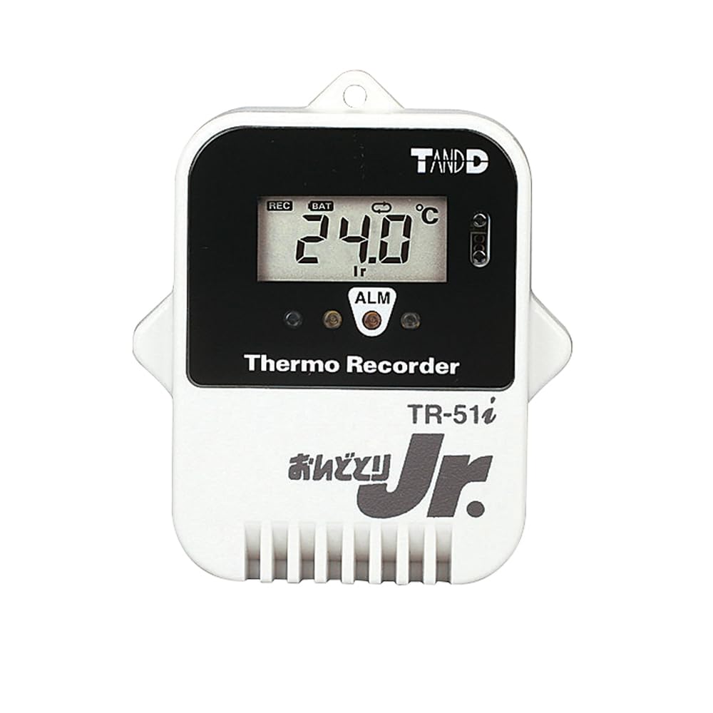 Tea Day Temperature Recorder Sensor 1 unit & (Tondotori Jr.) Built-in TR-51i -40~80℃ /1-5020-31 
Tea Day Temperature Recorder Sensor 1 unit & (Tondotori Jr.) Built-in TR-51i -40~80℃ /1-5020-31