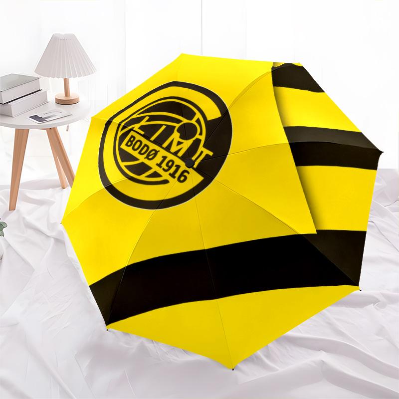 FK Bodø/Glimt pattern, automatic folding umbrella, portable and foldable design, 8 ribs, a Christmas or birthday gift.
FK Bodø/Glimt pattern, automatic folding umbrella, portable and foldable design, 8 ribs, a Christmas or birthday gift.