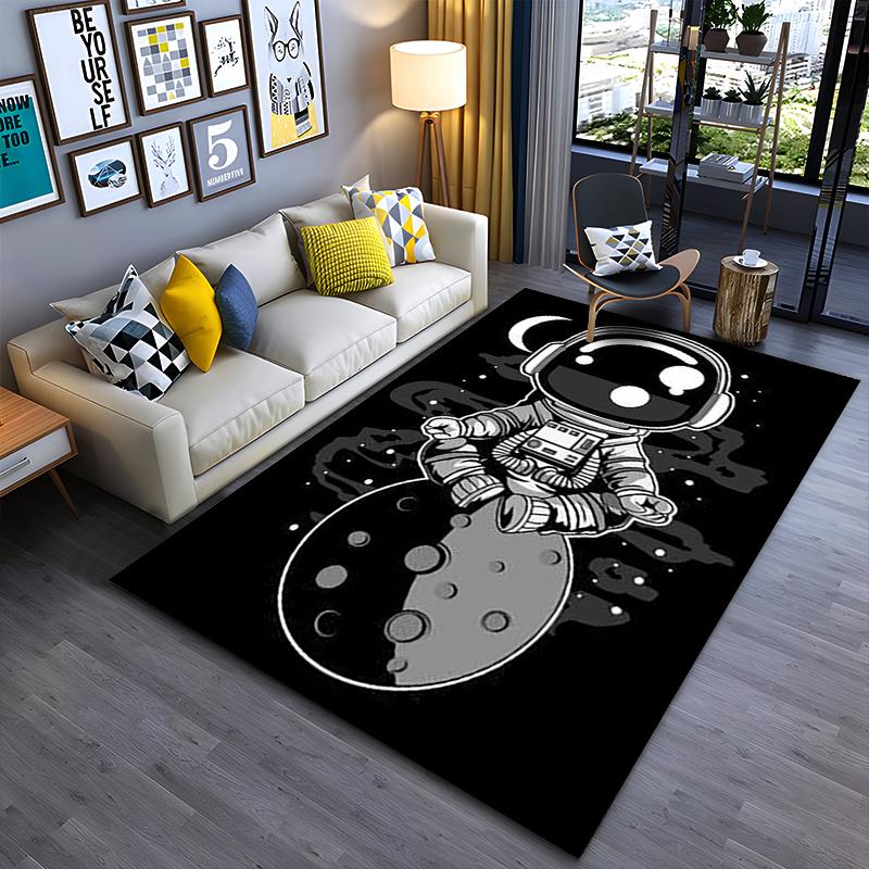 Creative carpet with astronaut eating donut on moon Suitable for use as an anti-slip game mat for living room and bedroom sofas 40x60cm( 15x23in )
Creative carpet with astronaut eating donut on moon Suitable for use as an anti-slip game mat for living room and bedroom sofas 40x60cm( 15x23in )