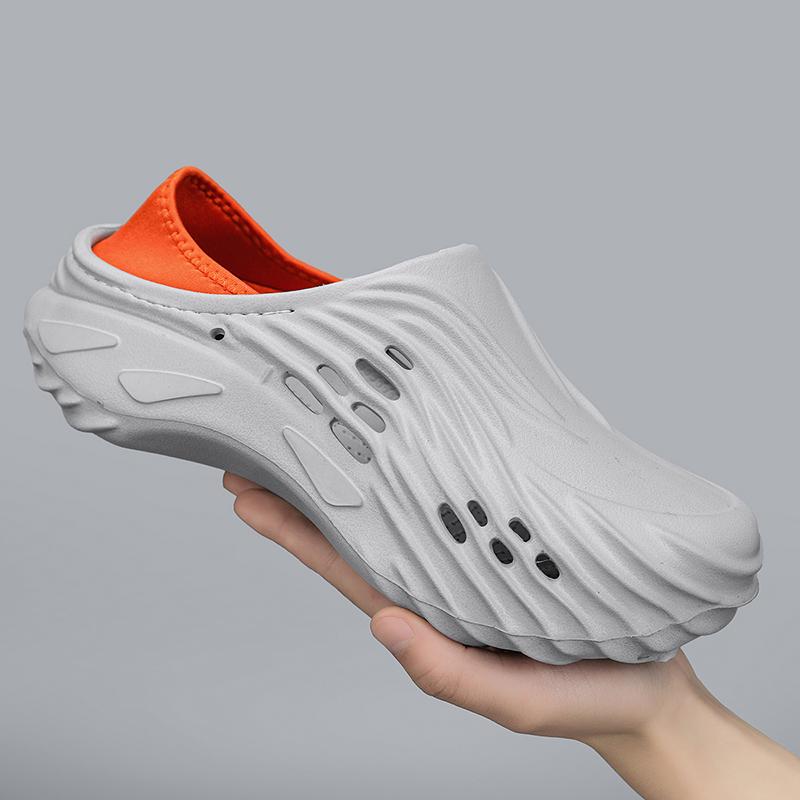 New Summer Men s Slippers Casual Sneakers Thick Sole Garden Clogs Supper Light Injection Men EVA Water Shoes Outdoor Beach Shoes 45 чорний
New Summer Men s Slippers Casual Sneakers Thick Sole Garden Clogs Supper Light Injection Men EVA Water Shoes Outdoor Beach Shoes 45 чорний
