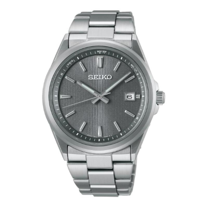 SEIKO Selection Series 100 Meters Waterproof Solar Quartz Steel Strap Men s Watch Gray Dial SBTM347
SEIKO Selection Series 100 Meters Waterproof Solar Quartz Steel Strap Men s Watch Gray Dial SBTM347