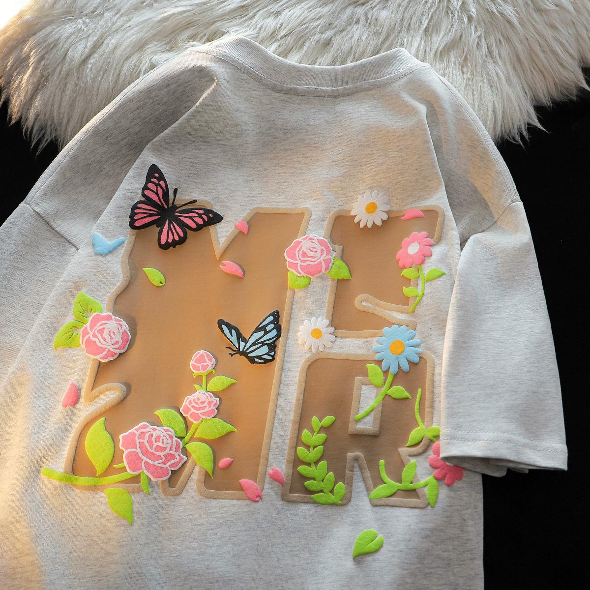 Футболка с короткими рукавами American Retro High Street, мужская футболка высокого качества Ruan Shuai Oumei, модная брендовая пара 3XL светло-серый
Футболка с короткими рукавами American Retro High Street, мужская футболка высокого качества Ruan Shuai Oumei, модная брендовая пара 3XL светло-серый