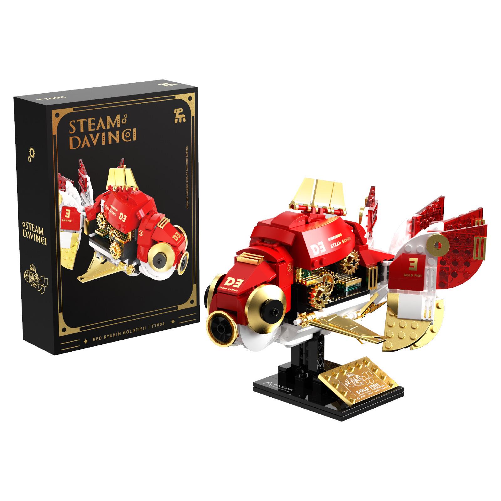 Tuomo T7004 Серия Da Vinci Алый Золотой Механическая Сборная Игрушка - Конструктор в Стиле Стимпанк 27x19x8
Tuomo T7004 Серия Da Vinci Алый Золотой Механическая Сборная Игрушка - Конструктор в Стиле Стимпанк 27x19x8