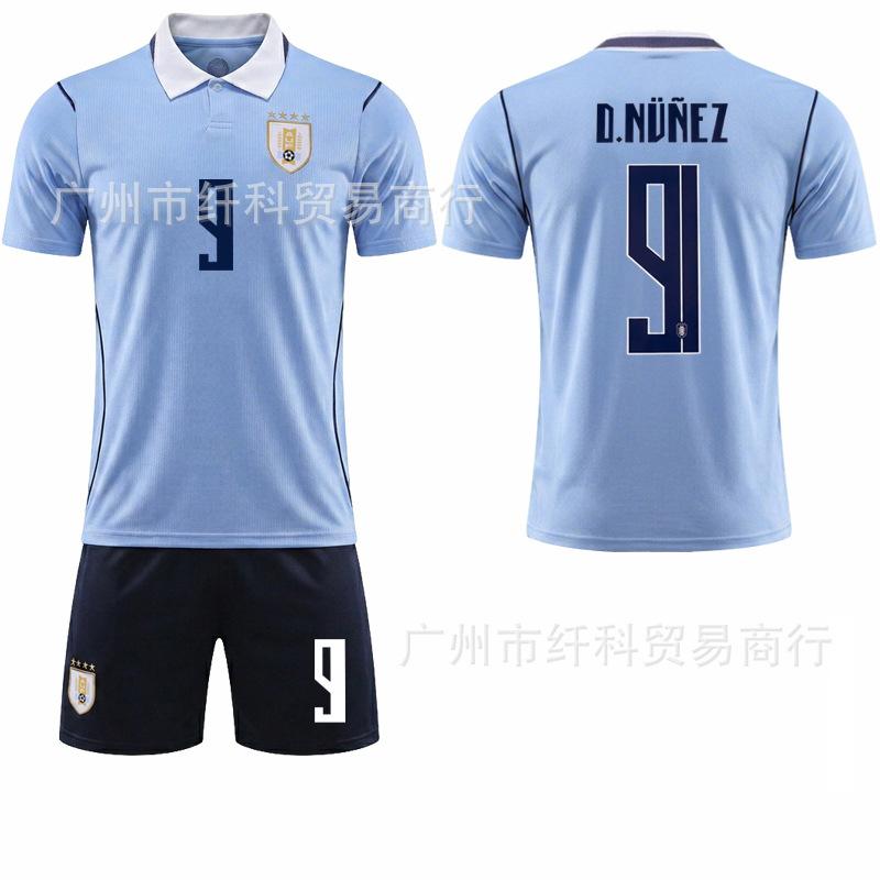2026 Uruguay home football jersey World Cup No. 15 Valverde 9 Nunes US-Canada-Mexico jersey #16
2026 Uruguay home football jersey World Cup No. 15 Valverde 9 Nunes US-Canada-Mexico jersey #16