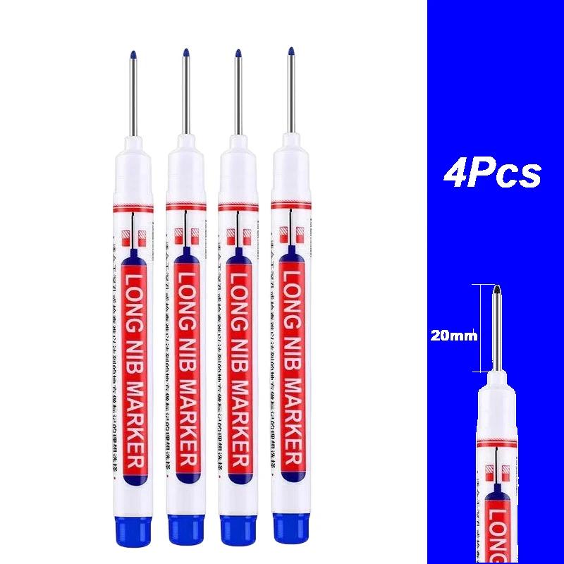 100/8/4Pcs/Set 20mm Deep Hole Long Nib Head Markers For Metal Perforating Pen Waterproof Woodworking Decoration Multi-Purpose
100/8/4Pcs/Set 20mm Deep Hole Long Nib Head Markers For Metal Perforating Pen Waterproof Woodworking Decoration Multi-Purpose