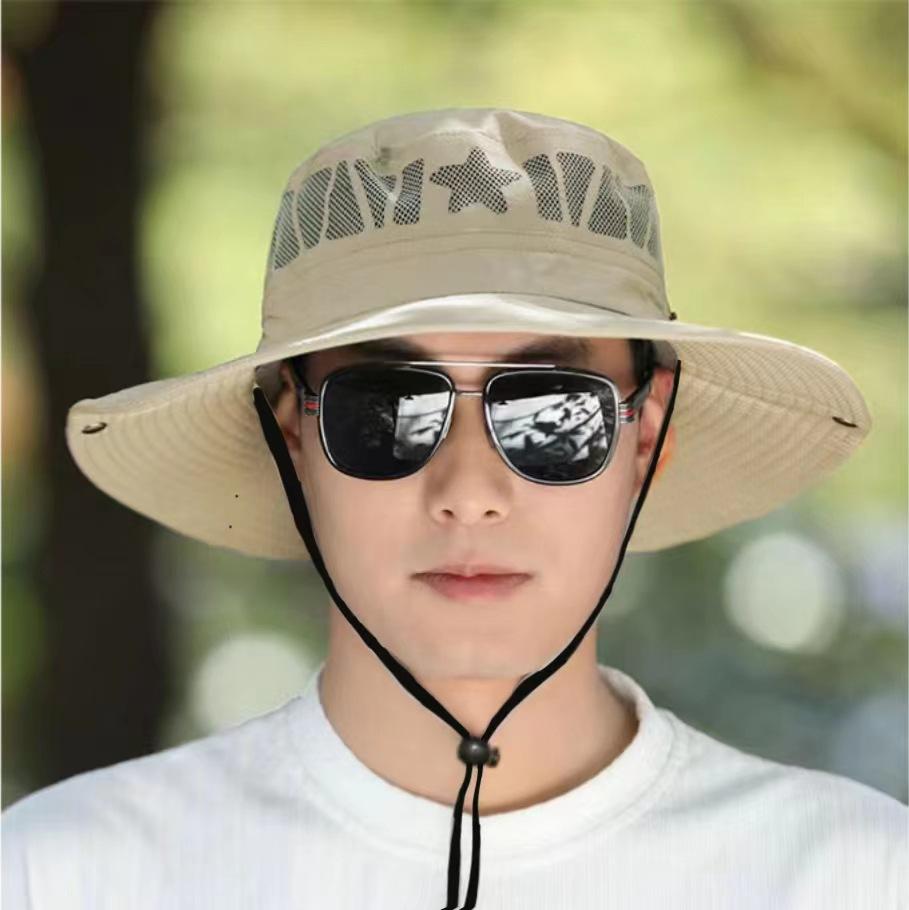 Hat summer men s anti-ultraviolet sun protection hat visor hat men s hollow travel sun hat basin hat bucket hat hot бежевий
Hat summer men s anti-ultraviolet sun protection hat visor hat men s hollow travel sun hat basin hat bucket hat hot бежевий