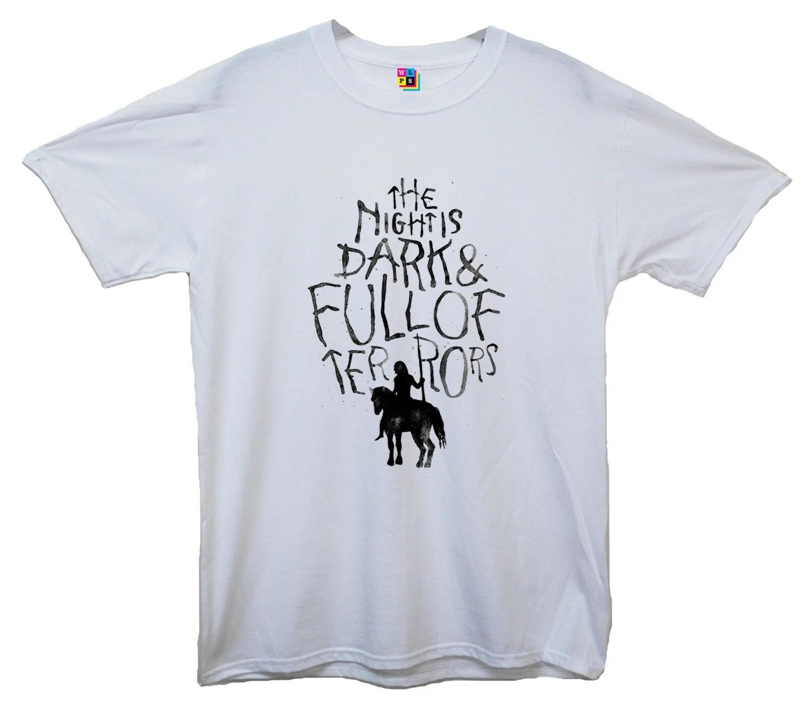 The Night Is Dark & Full Of Terrors Printed T-Shirt (Game Of Thrones Inspired) M
The Night Is Dark & Full Of Terrors Printed T-Shirt (Game Of Thrones Inspired) M