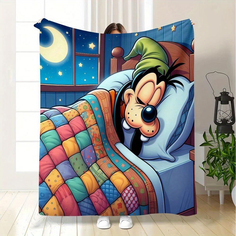 1pc Disney Goofy Sleep Theme Flannel Blanket: 2D Print, Cute Character Design. Cozy All-Season Gift—Ideal for Bedroom/Living Roo 100X150cm
1pc Disney Goofy Sleep Theme Flannel Blanket: 2D Print, Cute Character Design. Cozy All-Season Gift—Ideal for Bedroom/Living Roo 100X150cm