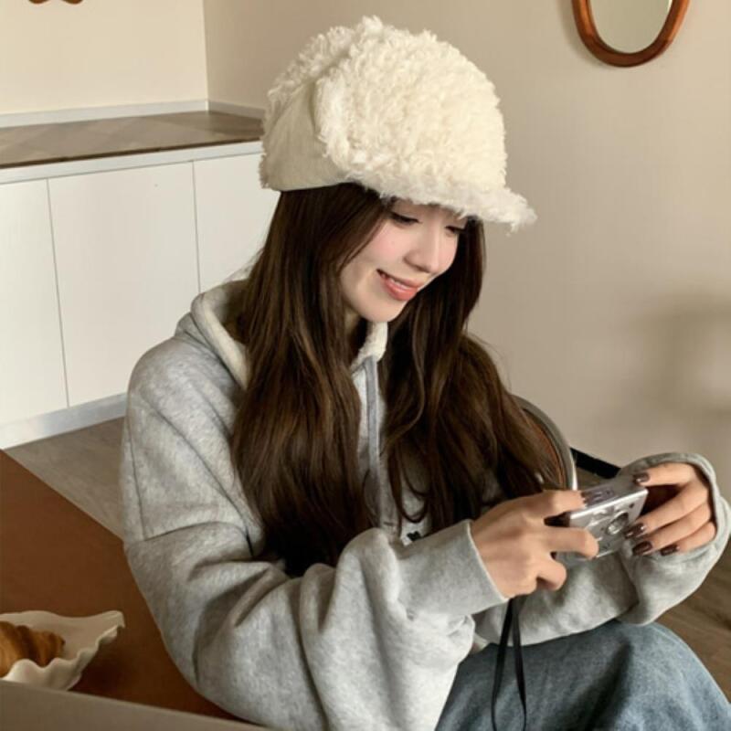 Women s Fluffy Poodle Chestnut Earmuffs Winter Hat C6466_White
Women s Fluffy Poodle Chestnut Earmuffs Winter Hat C6466_White