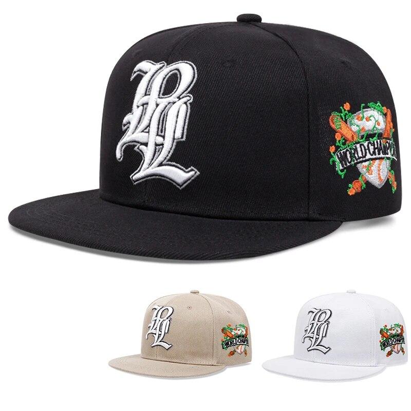 New Fashion Letter Embroidery Snapback Cap High Quality Hip Hop Baseball Hat Casual Sun Hat Unisex Snapback Hats Adjustable Adjustable
New Fashion Letter Embroidery Snapback Cap High Quality Hip Hop Baseball Hat Casual Sun Hat Unisex Snapback Hats Adjustable Adjustable