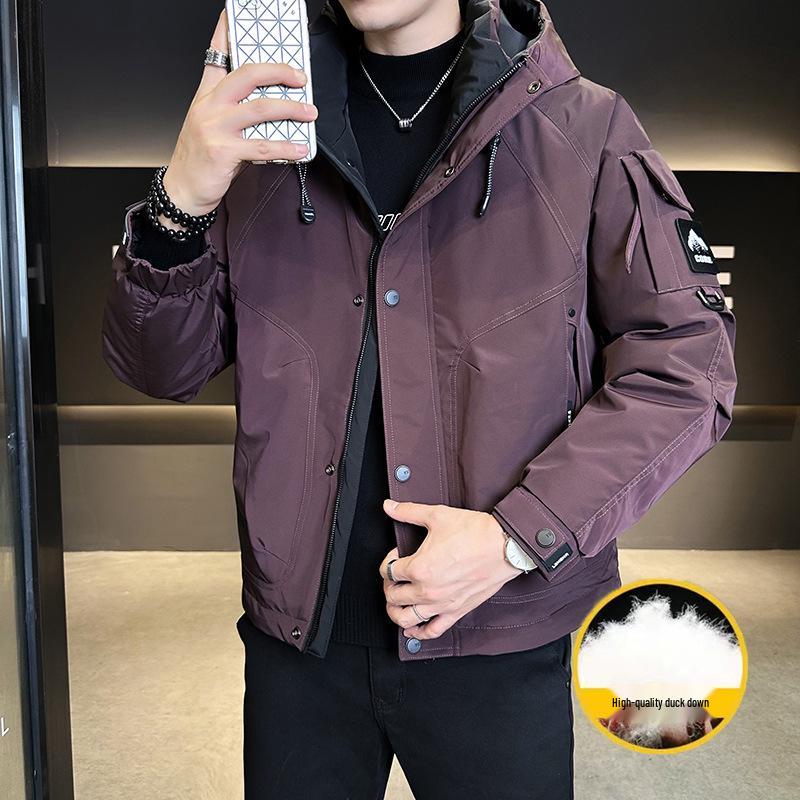 2025 Men s Winter Outdoor Hooded Down Workwear Jacket - Off-White, Black, Yellow, Purple 3XL фіолетовий
2025 Men s Winter Outdoor Hooded Down Workwear Jacket - Off-White, Black, Yellow, Purple 3XL фіолетовий