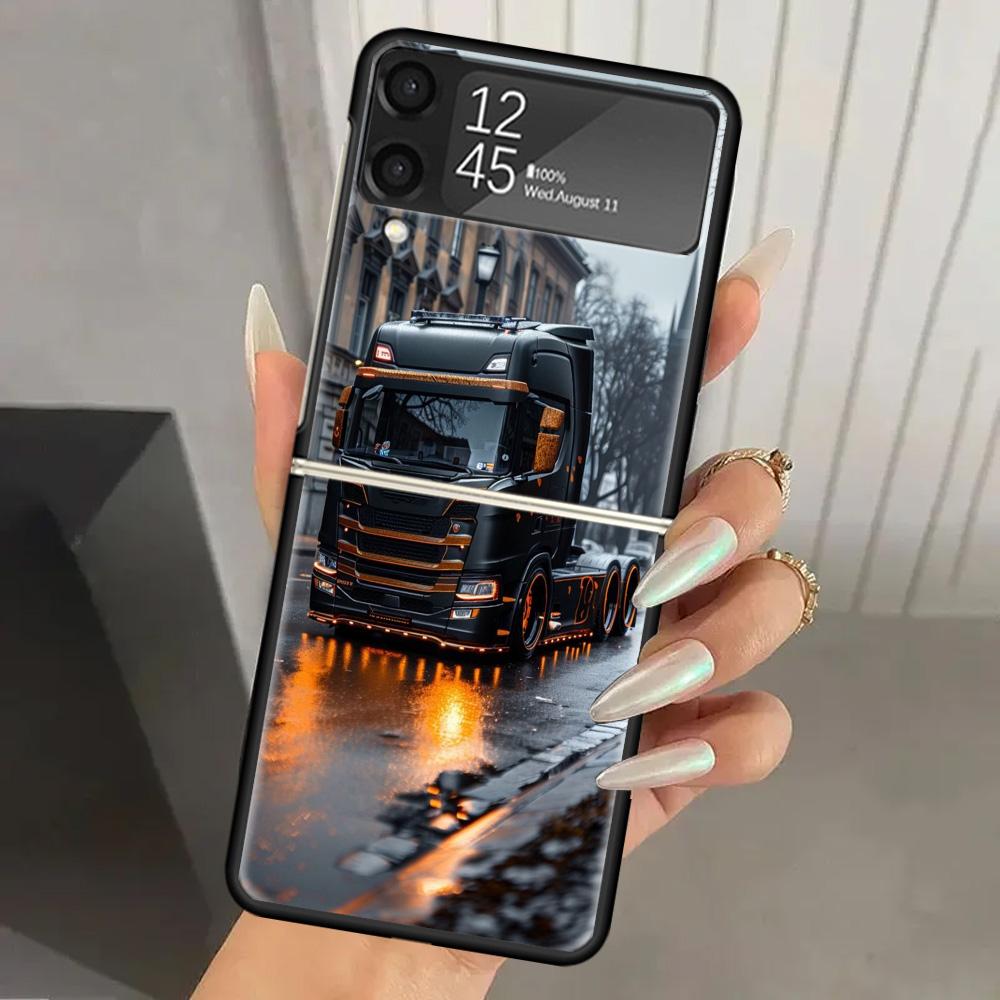 Trucks SA-AB Hard PC Phone Case For Samsung Galaxy Z Flip 7 6 5 4 3 Black ZFlip7 ZFlip6 Flip5 Flip4 Flip3 5G Print Cover Samsung Z Flip 6
Trucks SA-AB Hard PC Phone Case For Samsung Galaxy Z Flip 7 6 5 4 3 Black ZFlip7 ZFlip6 Flip5 Flip4 Flip3 5G Print Cover Samsung Z Flip 6