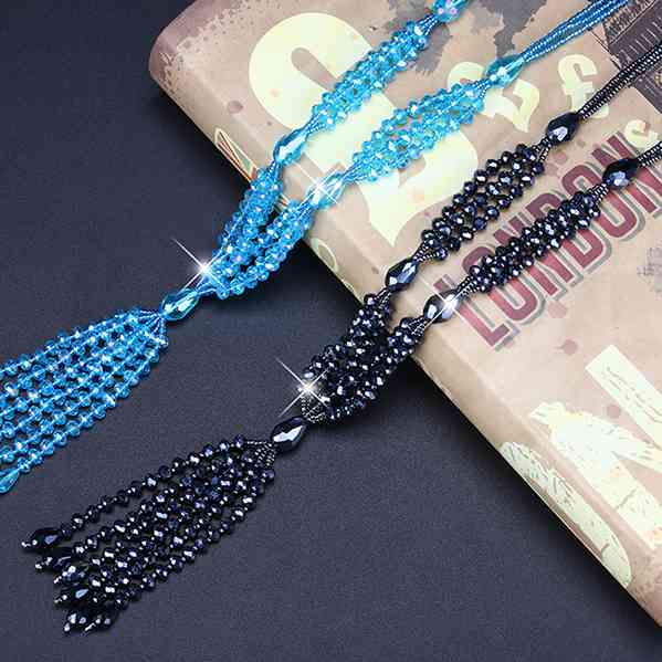 Мода Богемские Дамы Свитер Цепочка Простые Все-Матч Кисточки Кулон Ожерелье
Мода Богемские Дамы Свитер Цепочка Простые Все-Матч Кисточки Кулон Ожерелье