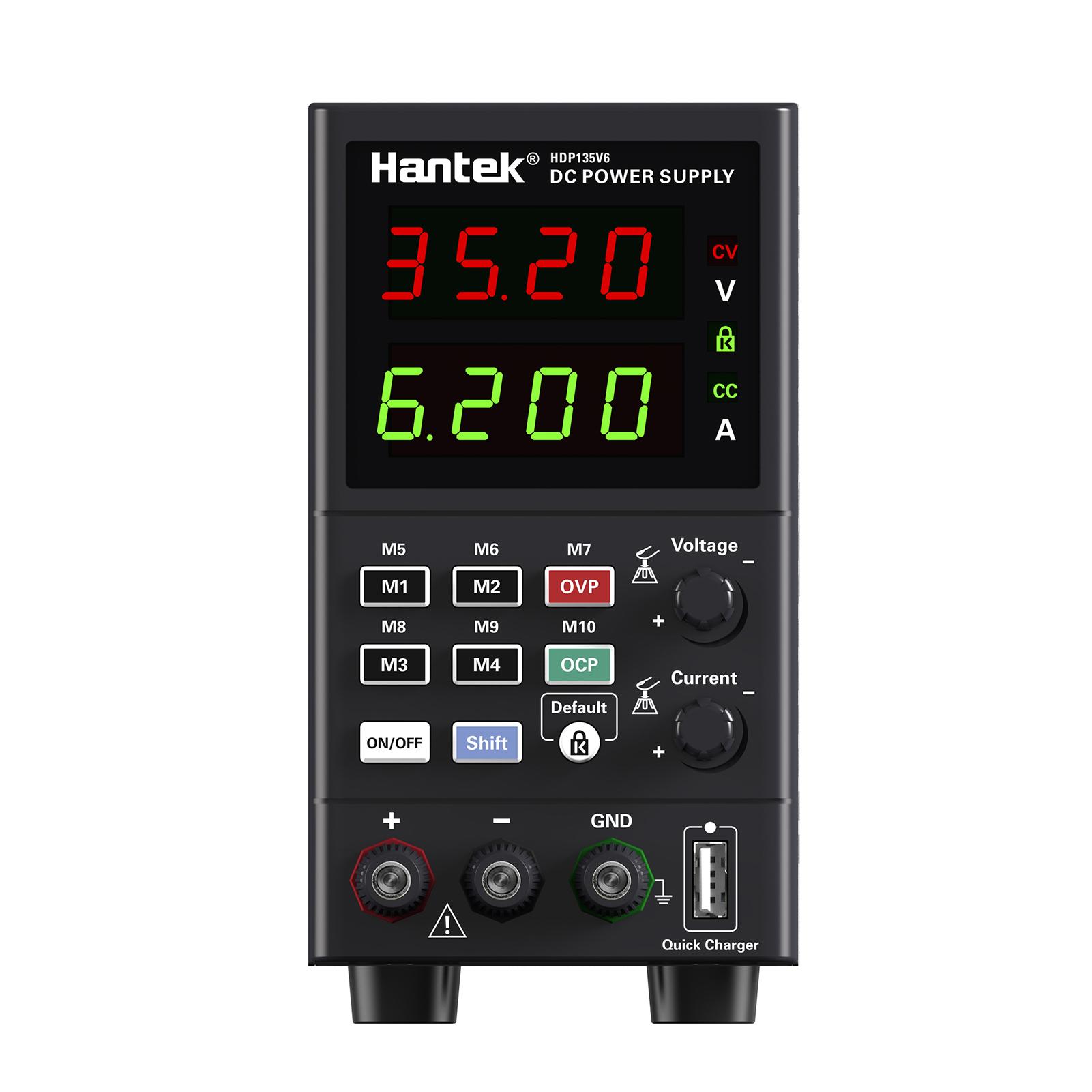 Hantek HDP135V6 Цифровая скамейка Источник питания постоянного тока Переменная 35 В 6 А Регулируемая импульсная регулируемая мощность
Hantek HDP135V6 Цифровая скамейка Источник питания постоянного тока Переменная 35 В 6 А Регулируемая импульсная регулируемая мощность