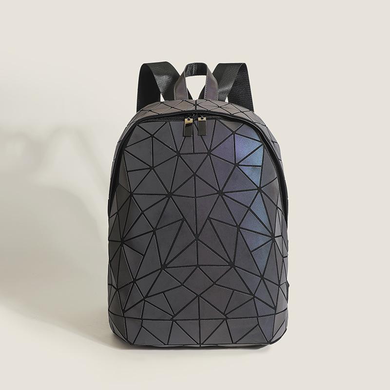 New Fashion Men and Women Colorful Luminous Backpack PU Fantasy Backpack Fashionable Geometric Diamond Bag Backpack
New Fashion Men and Women Colorful Luminous Backpack PU Fantasy Backpack Fashionable Geometric Diamond Bag Backpack