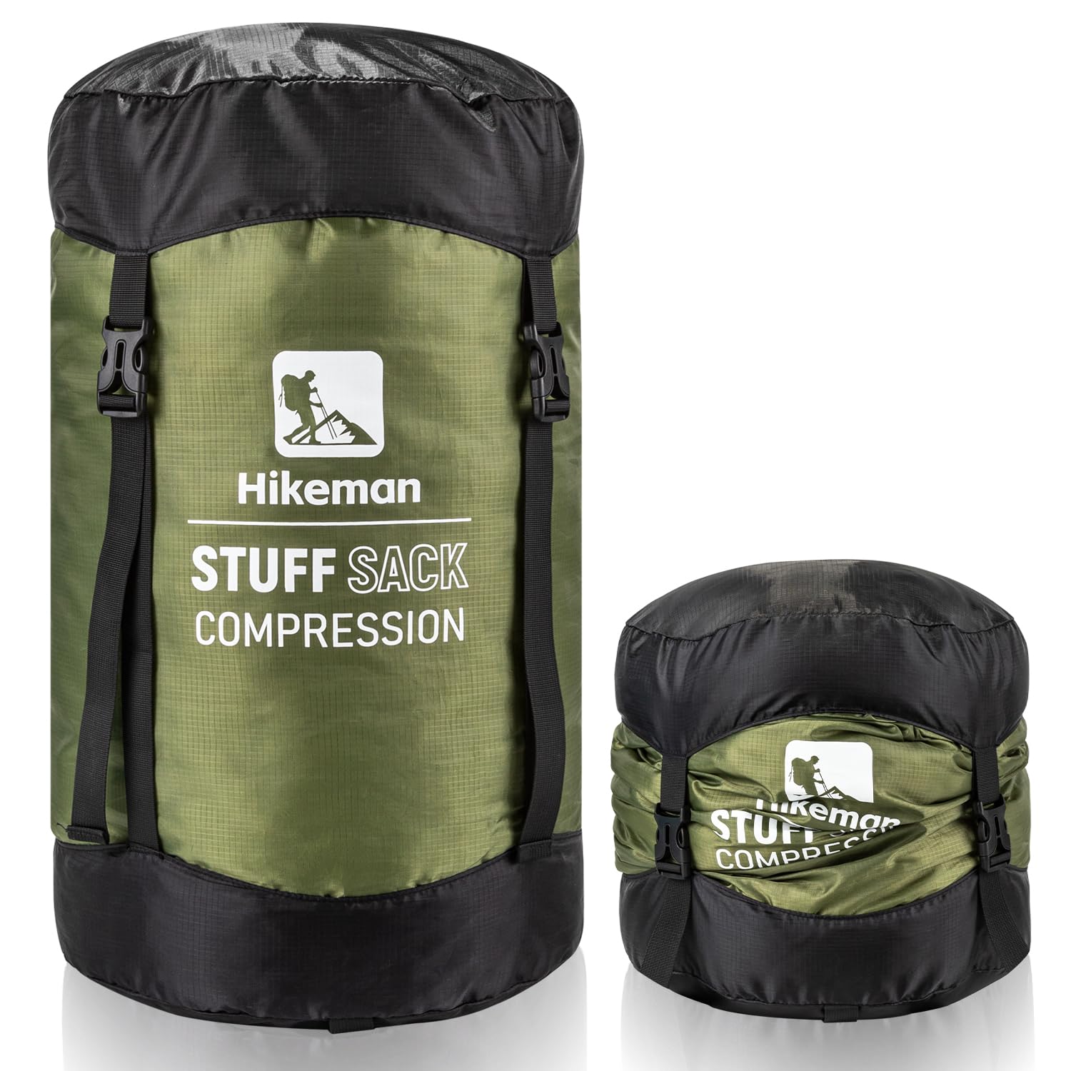 Compression Bag Sleeping Bag Compression Bag Compress up to 50% L зелений
Compression Bag Sleeping Bag Compression Bag Compress up to 50% L зелений