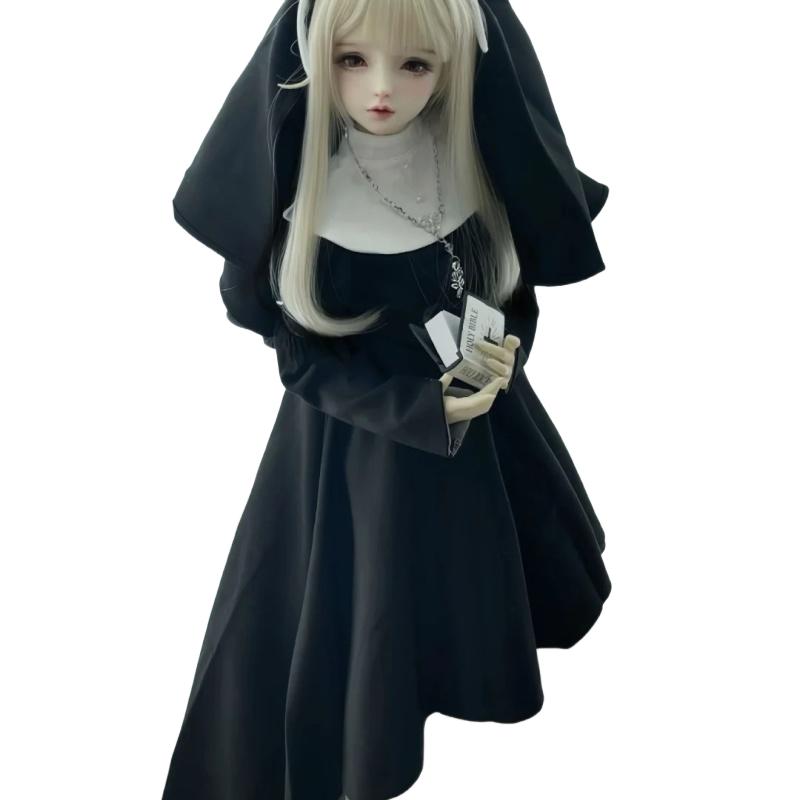 BJD doll clothes suitable for 1/3 1/4 1/6 size Cute black and white pajama set doll accessories (2 points) 1-6size
BJD doll clothes suitable for 1/3 1/4 1/6 size Cute black and white pajama set doll accessories (2 points) 1-6size