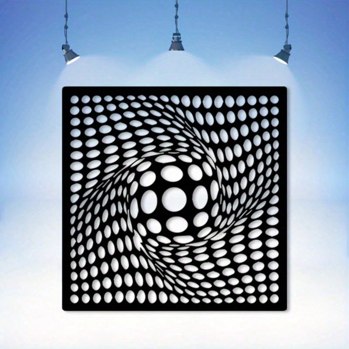 Abstract Geometric Metal Wall Art Minimalist Black White Office Garden Decor
Abstract Geometric Metal Wall Art Minimalist Black White Office Garden Decor