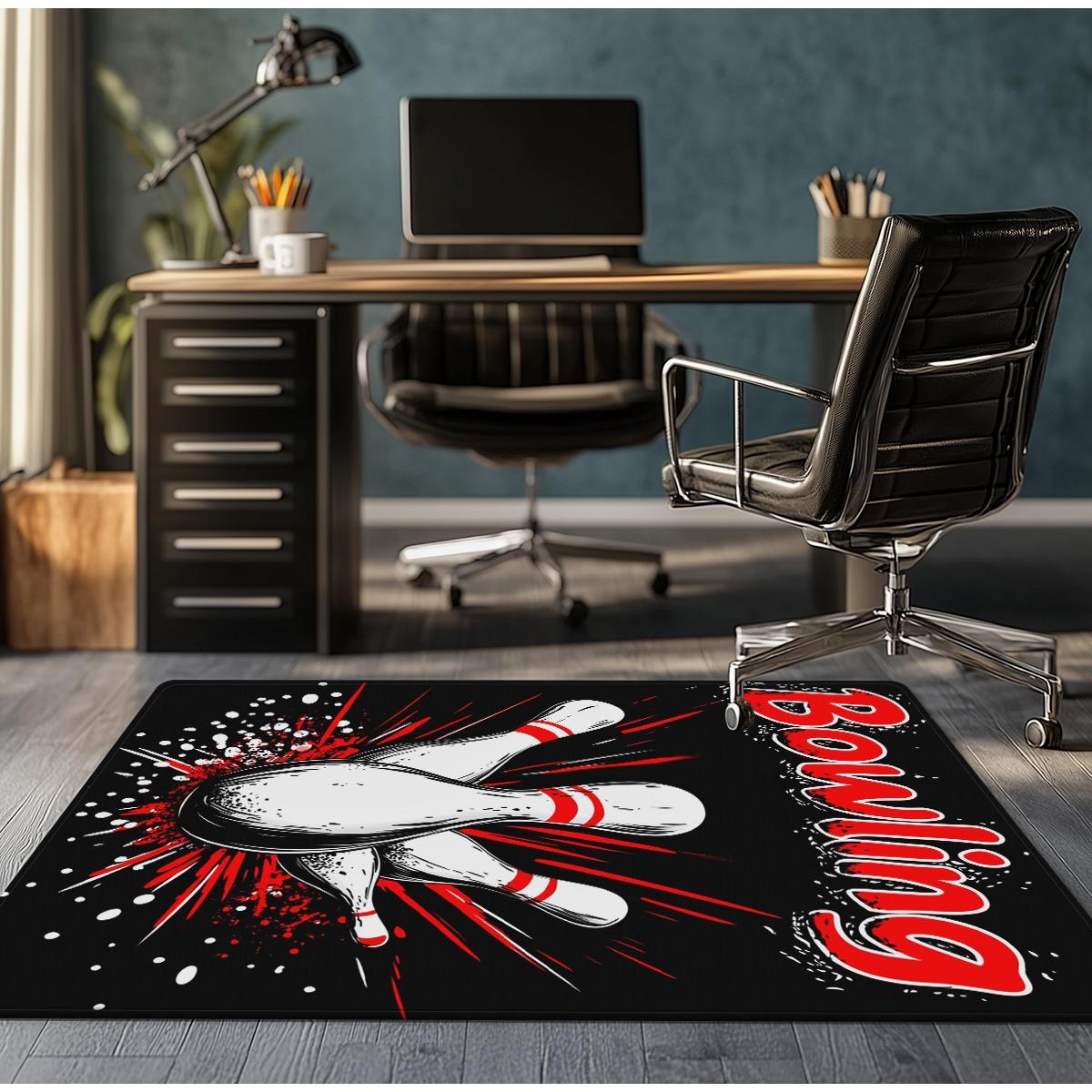 Bowling theme plush carpet for gaming room sports decor fun design anti slip floor mat living room rug kids room decoration 50x 80cm
Bowling theme plush carpet for gaming room sports decor fun design anti slip floor mat living room rug kids room decoration 50x 80cm