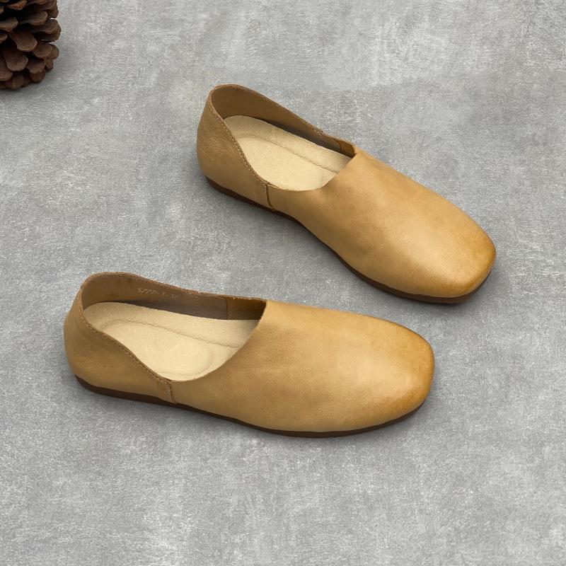 Johnature Retro Soft Soled Genuine Leather Loafers Square Toe Soft Cowhide Comfortable Women s Slip-on Shoes 40 світло-коричневого кольору
Johnature Retro Soft Soled Genuine Leather Loafers Square Toe Soft Cowhide Comfortable Women s Slip-on Shoes 40 світло-коричневого кольору