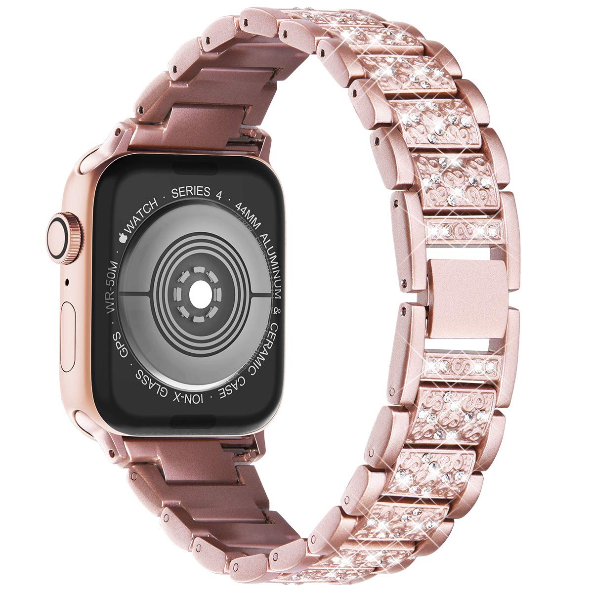 Блискучий ремінець для ремінця Apple Watch 40 мм 44 мм 38 мм 42 мм Жіночий ремінь корреас Браслет із нержавіючої сталі iWatch series 3 4 5 se 6 band For 42mm or 44mm
Блискучий ремінець для ремінця Apple Watch 40 мм 44 мм 38 мм 42 мм Жіночий ремінь корреас Браслет із нержавіючої сталі iWatch series 3 4 5 se 6 band For 42mm or 44mm