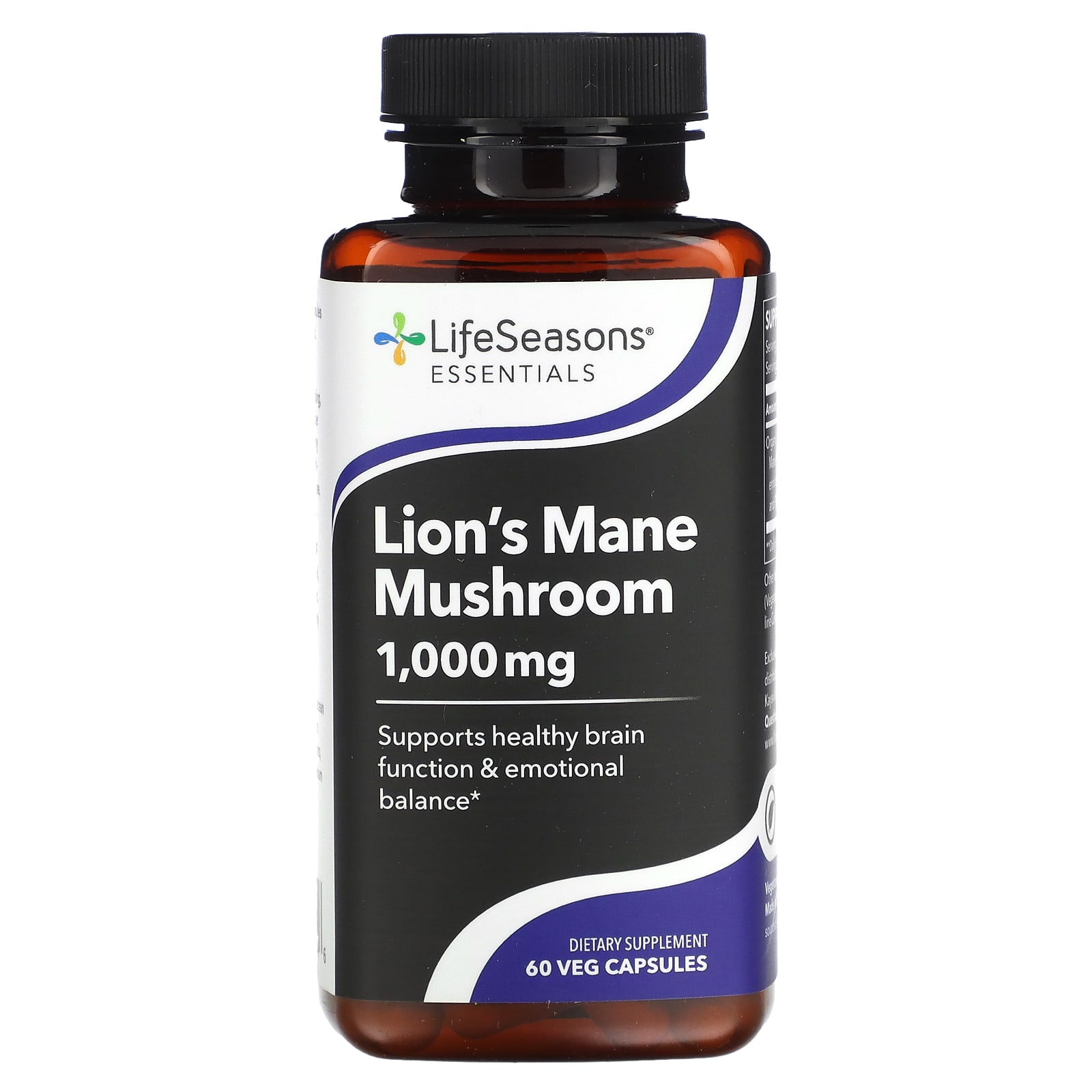 LifeSeasons, Helicopteric Mane Mushroom, 1,000mg, 60 Veggie Capsules (500mg per capsule)
LifeSeasons, Helicopteric Mane Mushroom, 1,000mg, 60 Veggie Capsules (500mg per capsule)