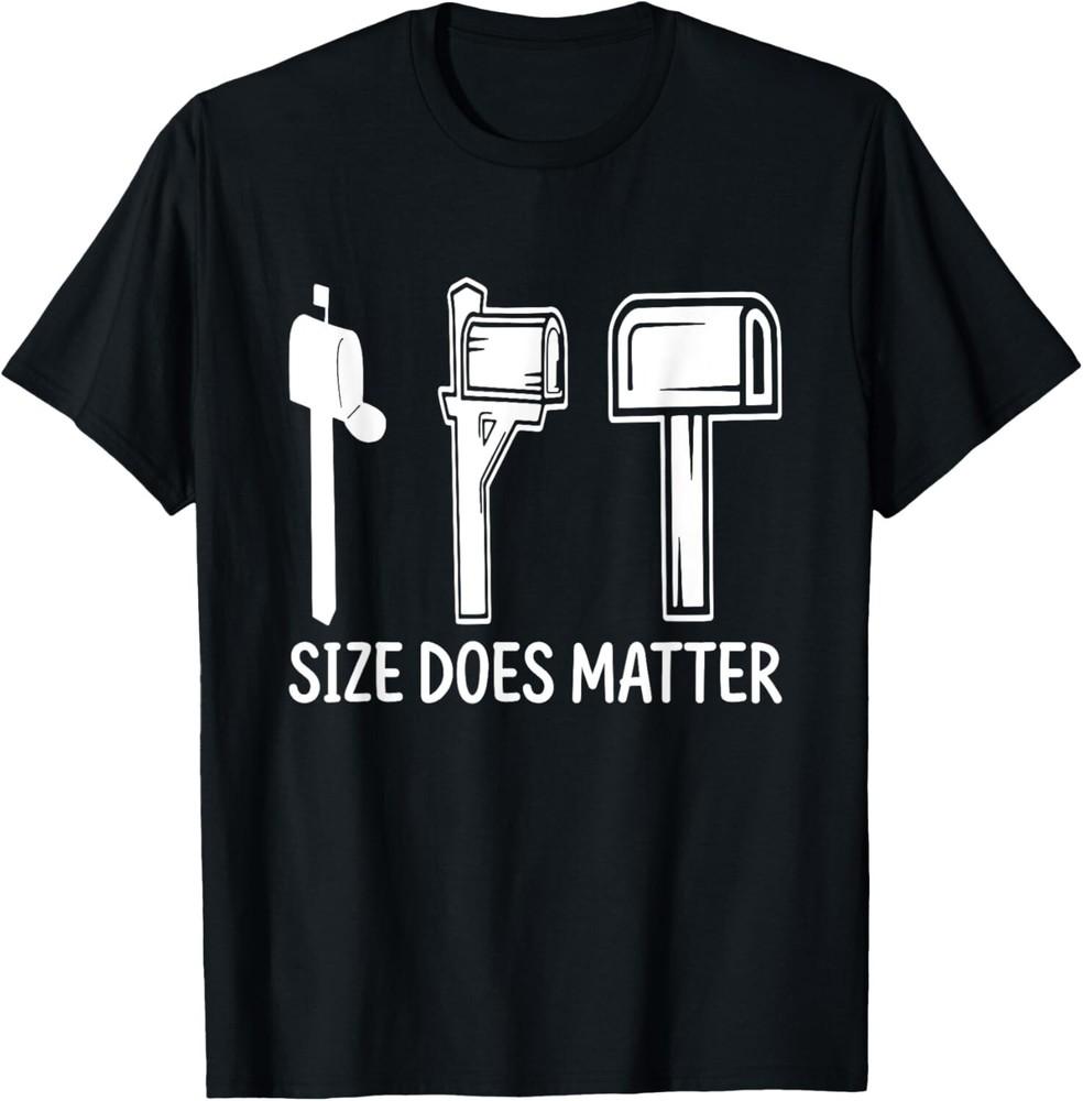 Size Does Matter Funny Postal Worker Quote Gift Unisex T-Shirt 4XL
Size Does Matter Funny Postal Worker Quote Gift Unisex T-Shirt 4XL