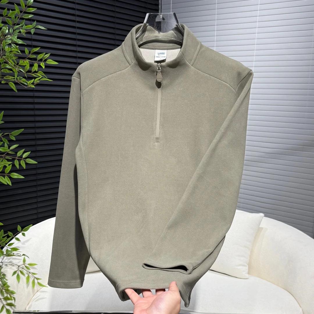 Men s Autumn Half-Zip Hoodie - Skin-Friendly, Stretchy, Solid Color, High Quality M (90~115 Jin)
Men s Autumn Half-Zip Hoodie - Skin-Friendly, Stretchy, Solid Color, High Quality M (90~115 Jin)