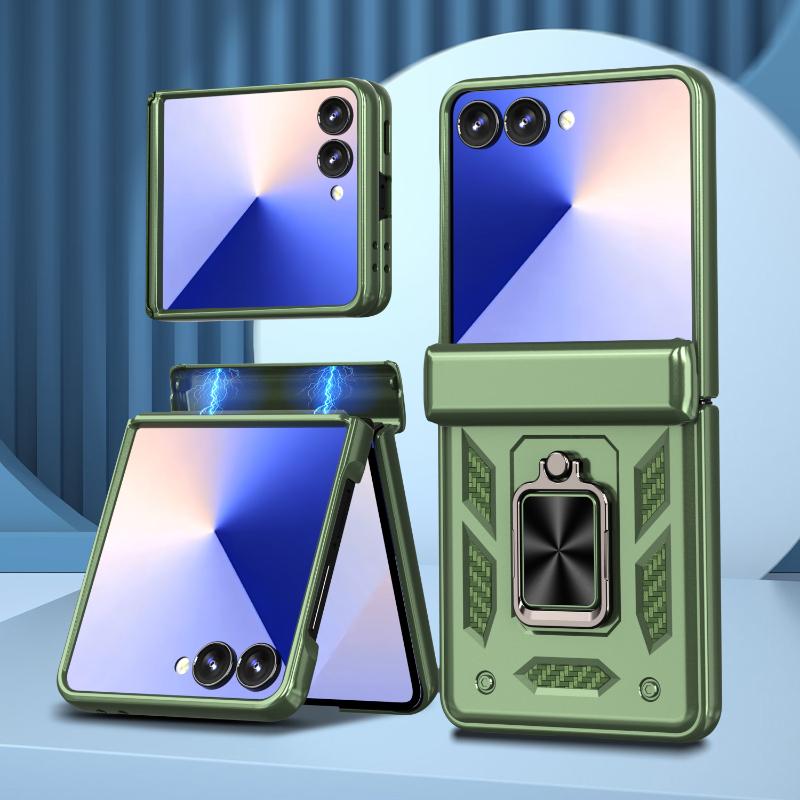 Luxury Solid Color 360 ° Rotating Metal Car Holder Ring Hard PC+Soft TPU Bumper Armor Phone Case For Samsung Galaxy Z Flip 7 6 5 Galaxy Z Flip6
Luxury Solid Color 360 ° Rotating Metal Car Holder Ring Hard PC+Soft TPU Bumper Armor Phone Case For Samsung Galaxy Z Flip 7 6 5 Galaxy Z Flip6